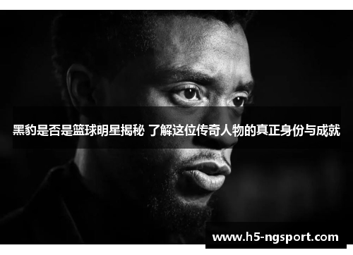 黑豹是否是篮球明星揭秘 了解这位传奇人物的真正身份与成就